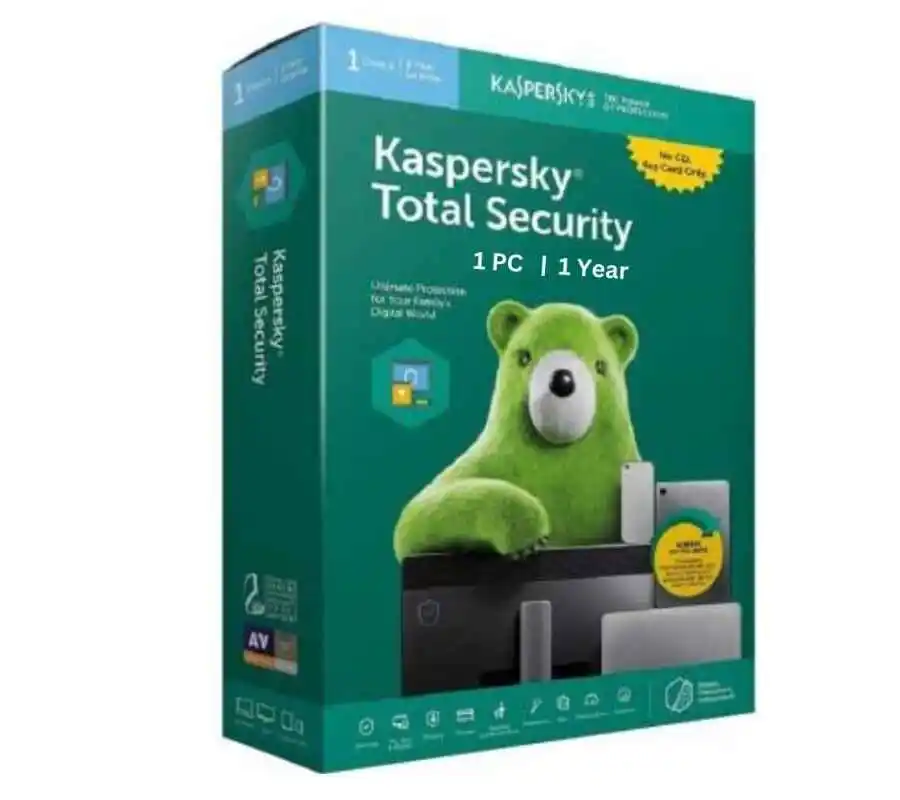 Kaspersky Total Security Antivirus 1 User 1 Year